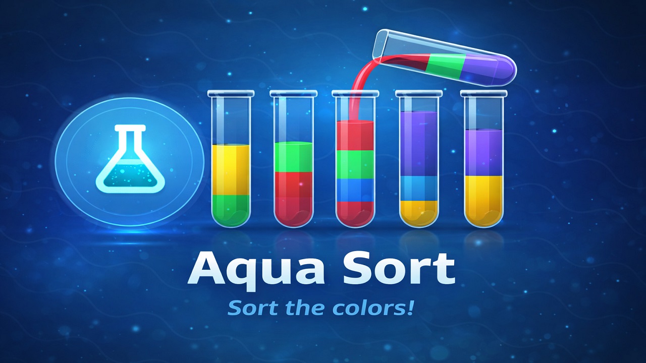 Image Aqua Sort: Water Color Puzzle