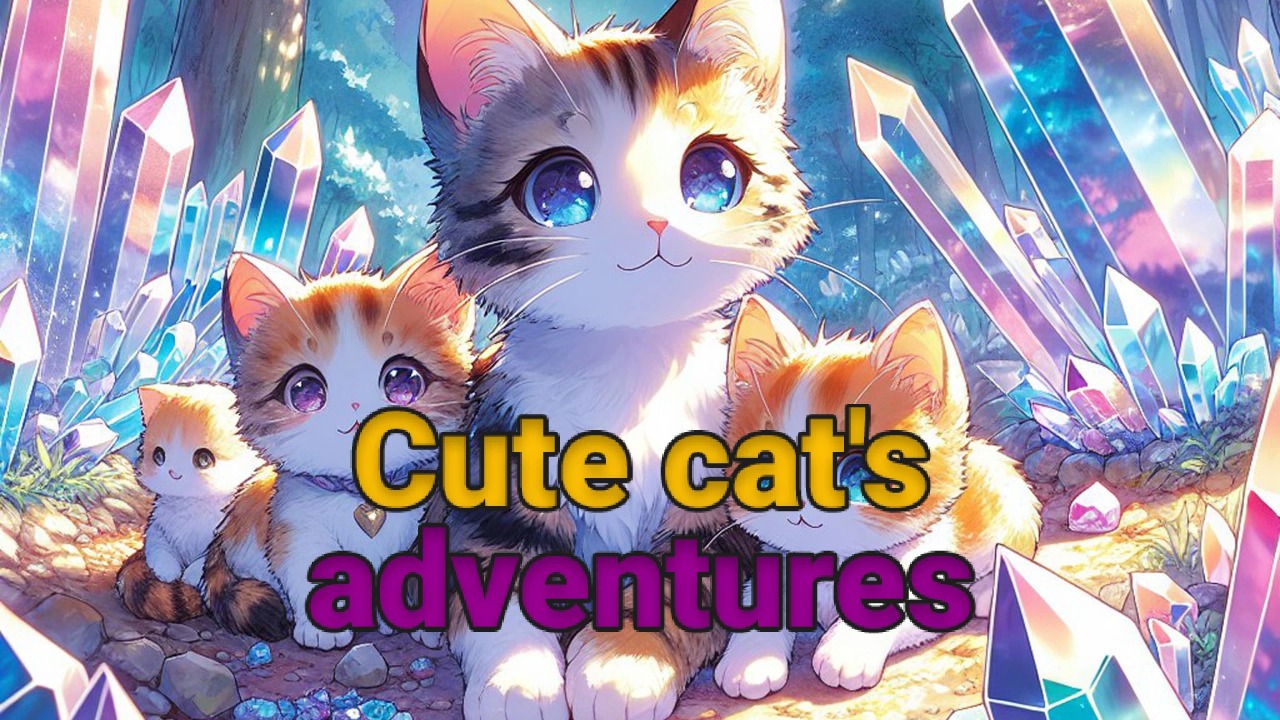 Image Cute cat's adventures